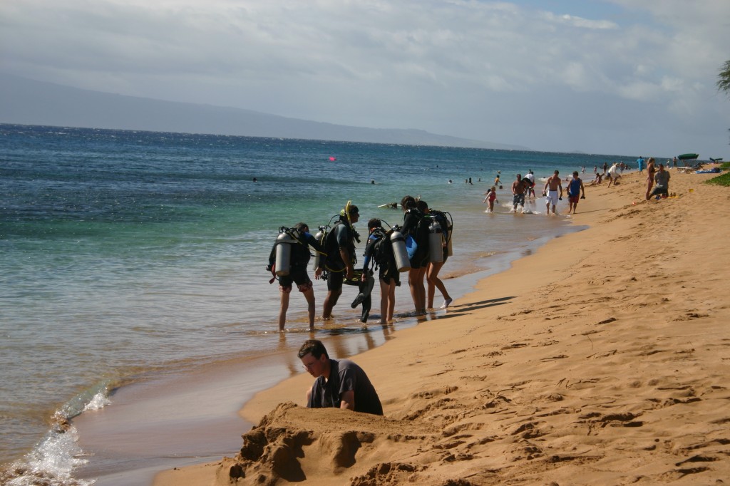 A popular place to learn scuba