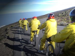 bike down haleakala