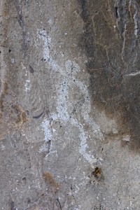 Petroglyph in the Kaupo Village