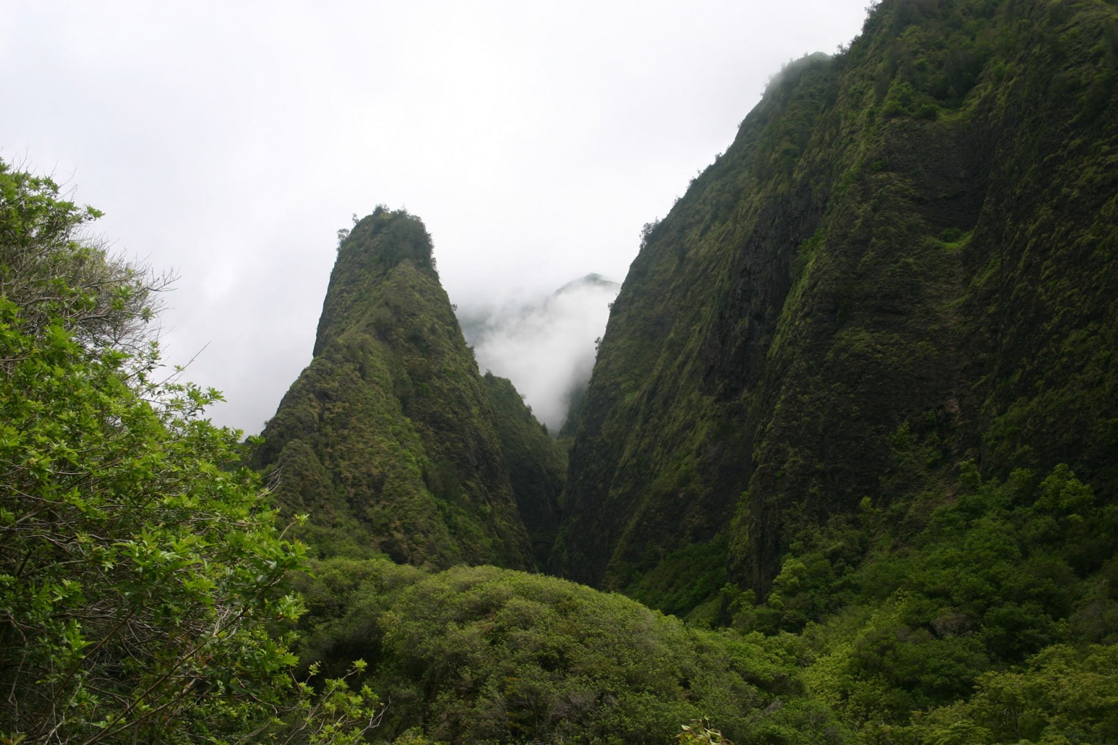 Iao needle in Iao Valley State Park