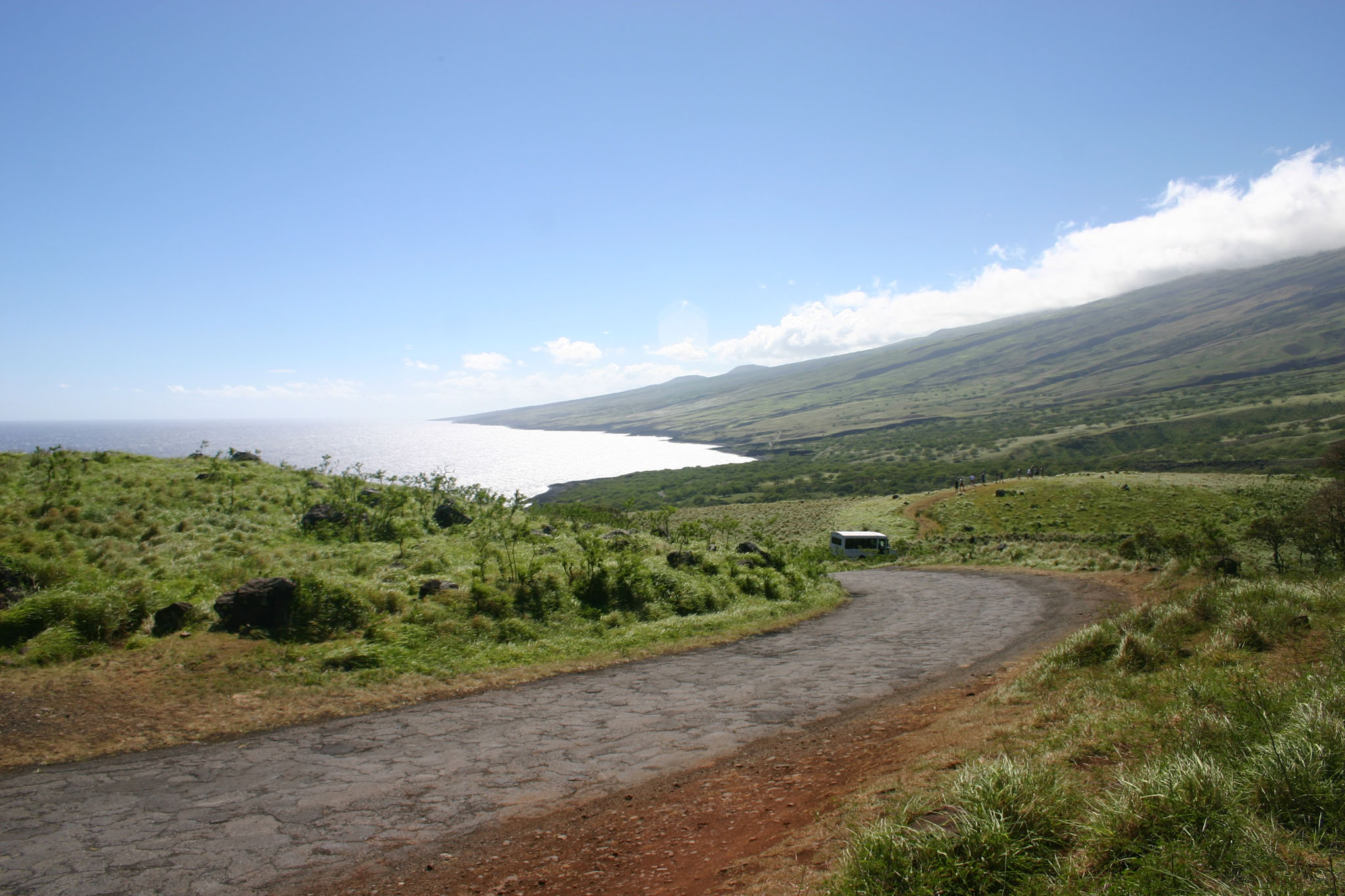 Backside of Haleakala road