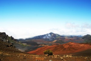 Standing at the Haleakala summit is like standing on Mars.